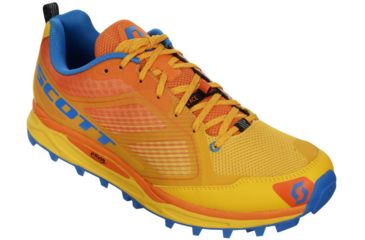 Image of SCOTT Kinabalu SuperTrac Trail Running Shoe - Men's-Yellow/Orange-Medium-11