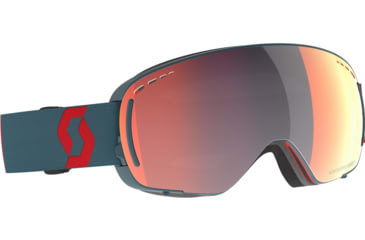 Image of SCOTT LCG Compact Goggle, Neon Red/Aruba Green/Solar Red Chrome, 2778327411308
