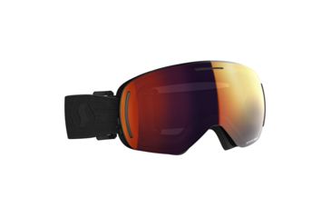 Image of SCOTT LCG Evo Goggle, Black/Solar Red Chrome, 2718060001308