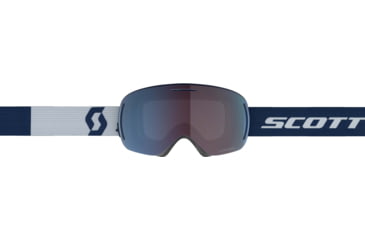 Image of SCOTT LCG Evo Goggle, Dark Blue/Light Grey/Enhancer Blue Chrome, 4032886765347