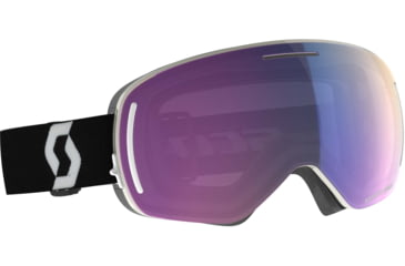 Image of SCOTT LCG Evo Goggle, Team White/Black/Enhancer Teal Chrome, 4032887068315