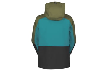 Image of SCOTT Line Chaser GTX 3L Jacket - Mens, Fir Green/Winter Green, Large, 2918467392008