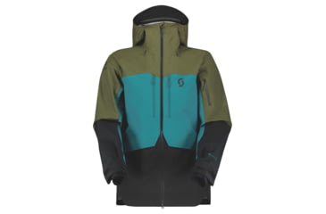 Image of SCOTT Line Chaser GTX 3L Jacket - Mens, Fir Green/Winter Green, Large, 2918467392008