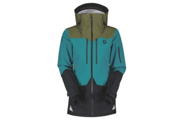 Image of SCOTT Line Chaser GTX 3L Jacket - Womens, Fir Green/Winter Green, Extra Small, 2918587392006