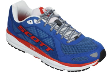 Image of SCOTT Palani Trainer Road Running Shoe - Men's-Blue/Red-Medium-7
