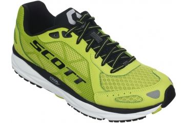 Image of Palani Trainer Road Running Shoe - Mens-Green/Black-Medium-9.5