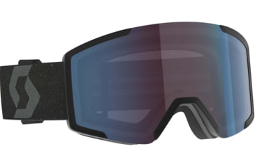 Image of SCOTT Shield Goggle, Mineral Black/Enhancer Blue Chrome, 2778377413347