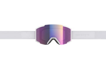 Image of SCOTT Shield Goggle, Mineral White/Enhancer Teal Chrome, 2778377414315