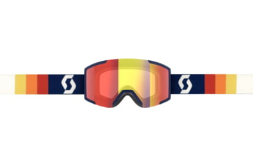 Image of SCOTT Shield Goggle, Retro Blue/Illuminator Red Chrome, 2778377409310