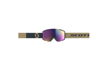 Image of SCOTT Shield Goggle, Team Beige/Aspen Blue/Enhancer Teal Chrome, 2778377066315