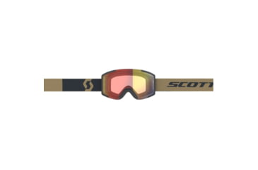 Image of SCOTT Shield Goggle, Team Beige/Aspen Blue/Illuminator Red Chrome, 2778377066310