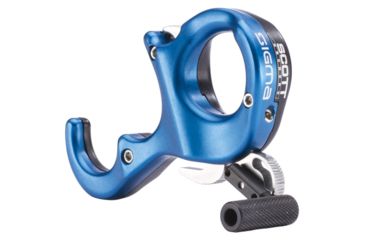 Image of Scott Archery Sigma Release/3 Finger, Black/Blue, 8007-BL-3