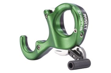 Image of Scott Archery Sigma Release/3 Finger, Black/Green, 8007-LG-3