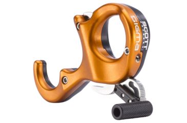 Image of Scott Archery Sigma Release/3 Finger, Black/Orange, 8007-OG-3