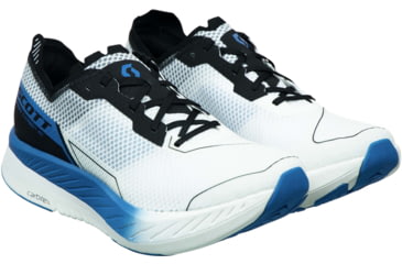 Image of SCOTT Speed Carbon RC Shoes - Mens, White/Storm Blue, 11, 2878287199450-11