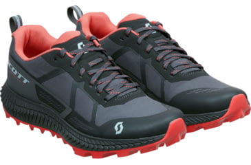 Image of SCOTT Supertrac 3 Shoes - Womens, Black/Coral Pink, 7.5, 2878227192385-7.5