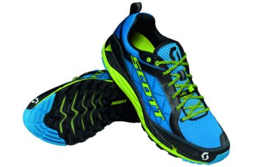 Image of SCOTT T2 Kinabalu 3.0 Trail Running Shoe - Men's-Blue/Green-Medium-13