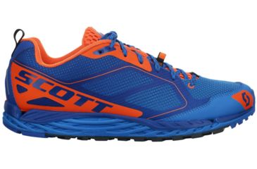 Image of SCOTT T2 Kinabalu 3.0 Trail Running Shoe - Men's-Blue/Orange-Medium-11