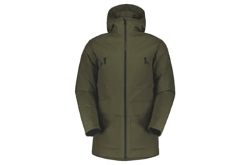 Image of SCOTT Tech Parka Jacket - Mens, Fir Green, Small, 4001147340006