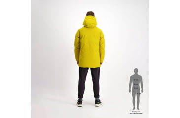 Image of SCOTT Tech Parka Jacket - Mens, Mellow Yellow, Extra Large, 4001147331012