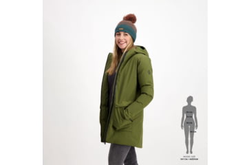 Image of SCOTT Tech Parka Jacket - Womens, Fir Green, 2XS, 4001207340004