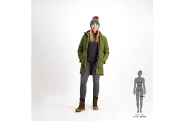 Image of SCOTT Tech Parka Jacket - Womens, Fir Green, 2XS, 4001207340004