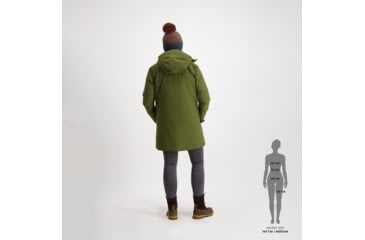 Image of SCOTT Tech Parka Jacket - Womens, Fir Green, 2XS, 4001207340004