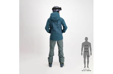 Image of SCOTT Explorair 3L Jacket - Mens, Aruba Green/Aruba Green Print, Extra Large, 2837517395009