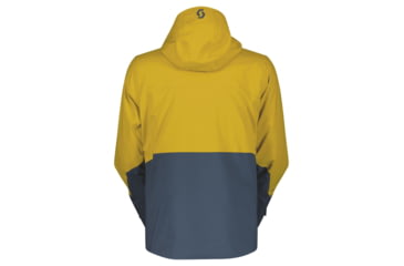 Image of SCOTT Ultimate Dryo 10 Jacket - Mens, Mellow Yellow/Metal Blue, Medium, 2837577376007