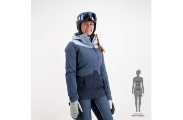 Image of SCOTT Ultimate Dryo Plus Jacket - Womens, Glace Blue/Metal Blue, 2XS, 2918707370005