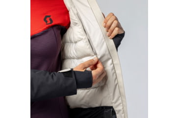Image of SCOTT Ultimate Dryo Tech Jacket - Womens, Dust White/Black, Large, 4199047681012