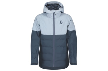Image of SCOTT Ultimate Insulated Junior Jacket, Glace Blue/Metal Blue, Small, 2777297370006