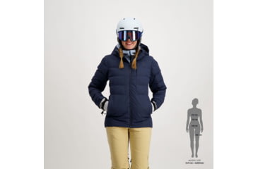 Image of SCOTT Ultimate Warm Jacket - Womens, Dark Blue, Extra Small, 2918690114006