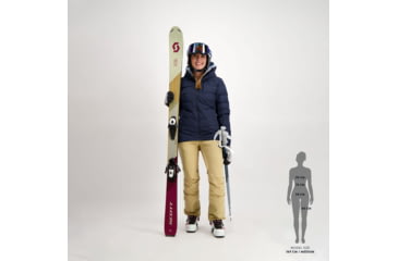 Image of SCOTT Ultimate Warm Jacket - Womens, Dark Blue, Extra Small, 2918690114006