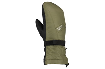 Image of SCOTT Ultimate Warm Mittens - Womens, Fir Green/Black, Large, 2779527386008
