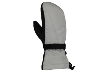 Image of SCOTT Ultimate Warm Mittens - Womens, Light Grey/Black, Large, 2779521288008