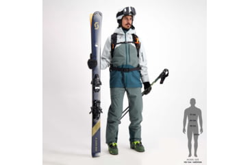 Image of SCOTT Vertic 3L Pants - Mens, Grey Green, Small, 2776825280006