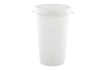 Image of Scotty 671 Vented Bait Jar w/ Quick Lock Threaded Lid, 1 Litre, Natural, 0671