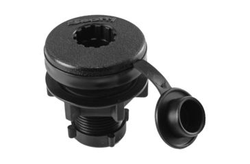 Image of Scotty 444 Compact Threaded Deck Mount, Black, 0444-BK