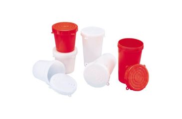 Image of Scotty Crab Diner Bait Jar c/w Lid 1/2 Litre Natural, White 620505