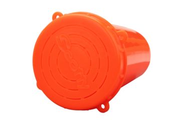 Image of Scotty 657 Bait Jar w/ Quick Lock Threaded Lid, 1 Litre, Fluorescent Red, 0657
