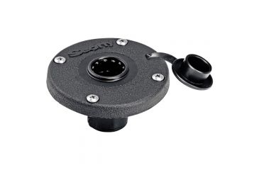 Image of Scotty 344 Round Watertight Flush Mount, Black, 0344-BK