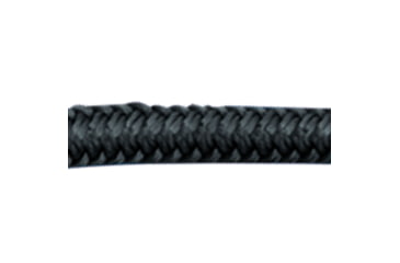 Image of Sea-Dog Double Braided Nylon Dock Line - 3/8in x 20ft, Black, 302110020BK-1