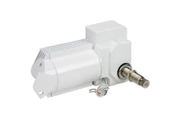Image of Sea-Dog Heavy-Duty Waterproof Wiper Motor - 80 deg Sweep, 1.5in Shaft Length, White, 412218W-3