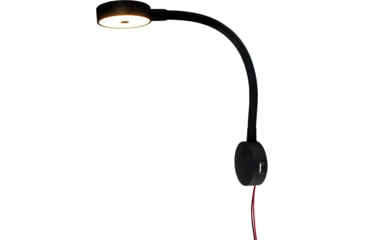Image of Sea-Dog LED Flex Neck Day/Night Light w/USB Socket, Red/White, 404939-3