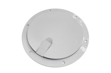 Image of Sea-Dog Pop-Out Textured Deck Plate - White - 6" 77448