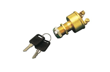Image of Sea-Dog Sea Dog Four Position Brass Ignition Switch 13/16 Acc Off Ign. Start, 420356-1