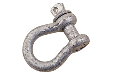 Image of Sea-Dog Sea Dog Screw Pin Anchor Shackle Galvanized 1/4in, 147806-1