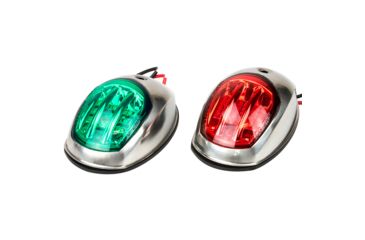 Image of Sea-Dog LED Port &amp; Starboard Navigation Light, Stainless Steel, 400070-1