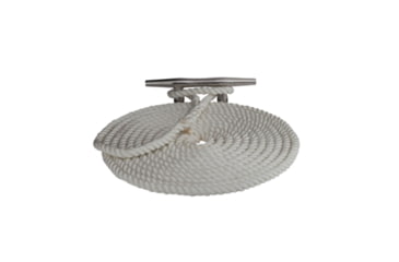 Image of Sea-Dog Twisted Nylon Dock Line - 1/2in x 25ft, White, 301112025WH-1